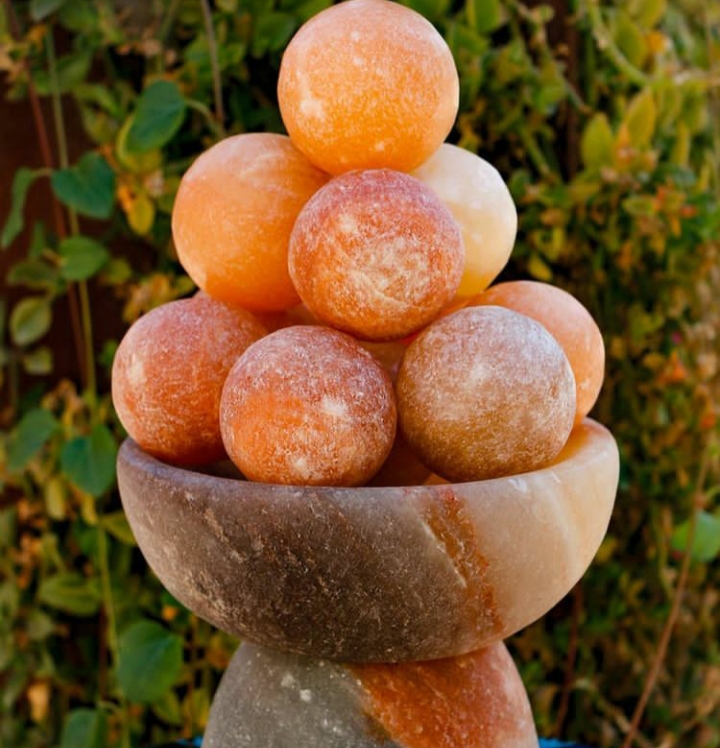 گوی سنگ نمک ماساژ