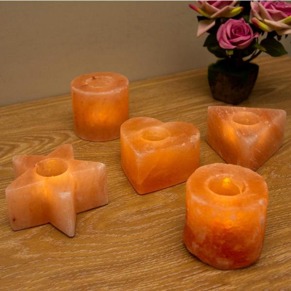 شمعدان سنگ نمک